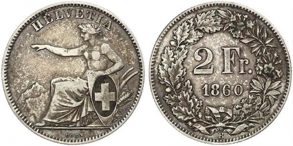 5 Franc Schweiz Silber 