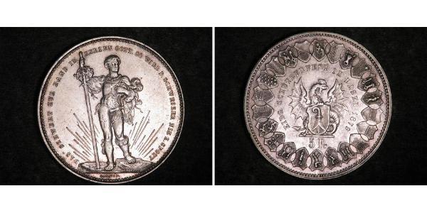 5 Franc Schweiz Silber 