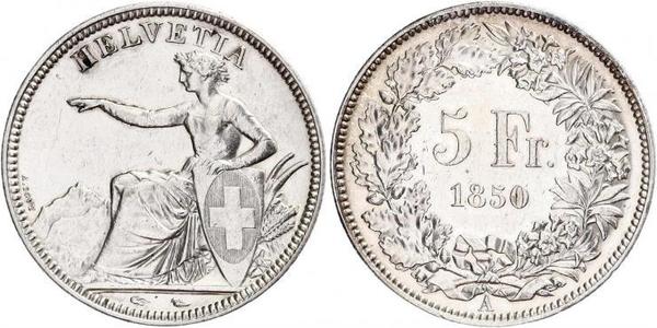 5 Franc Schweiz Silber 