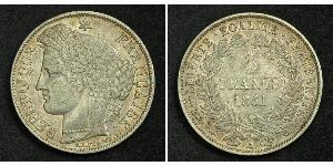 5 Franc Zweite Französische Republik (1848-1852) Silber 