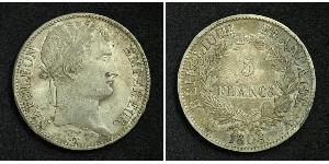 5 Franc First French Empire (1804-1814) Silver Napoleon (1769 - 1821)