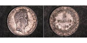 5 Franc July Monarchy (1830-1848) Silver Louis Philippe I of France (1773 -1850)