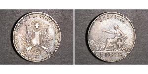 5 Franc Switzerland Silver 