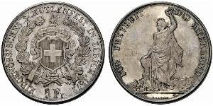 5 Franc Switzerland Silver 