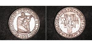 5 Franc Switzerland Silver 