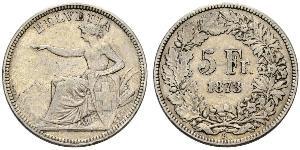 5 Franc Switzerland Silver 