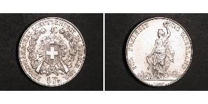 5 Franc Switzerland Silver 