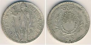 5 Franc Switzerland Silver 