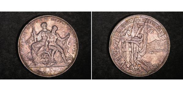 5 Franc Switzerland Silver 