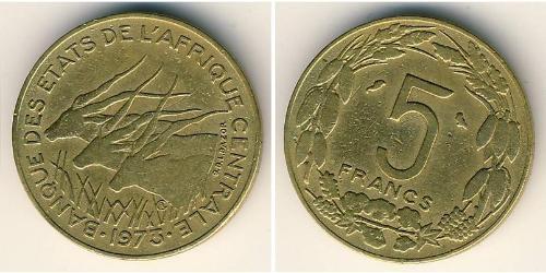 5 Franc République centrafricaine  