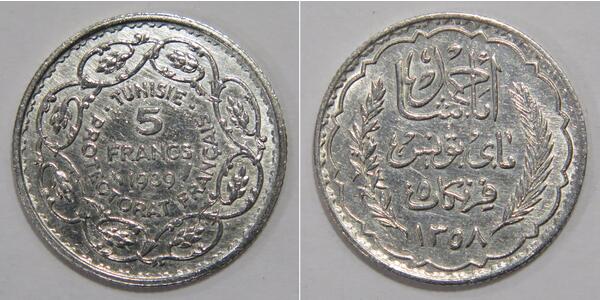 5 Franc Tunisia  