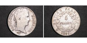 5 Franc 法兰西第一帝国 (1804 - 1814) 銀 拿破仑一世(1769 - 1821)