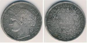 5 Franc 法蘭西第二共和國 (1848 - 1852) 銀 