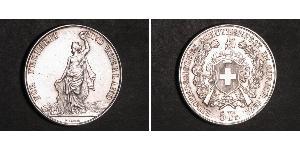 5 Franc 瑞士 銀 