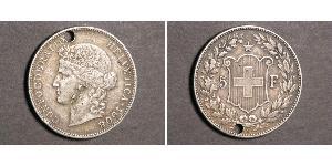 5 Franc 瑞士 銀 