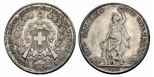 5 Franc 瑞士 銀 