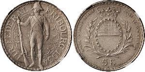 5 Franc 瑞士 銀 