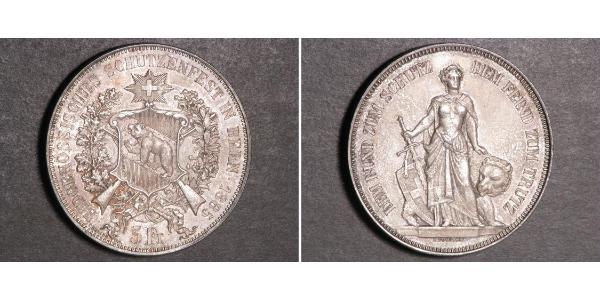 5 Franc 瑞士 銀 