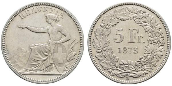 5 Franc 瑞士 銀 