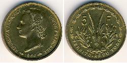 5 Franc Togo 青铜 