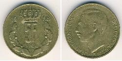 5 Franc 卢森堡 青铜 