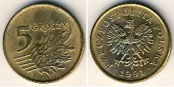5 Grosh Third Polish Republic (1991 - ) Bronzo 