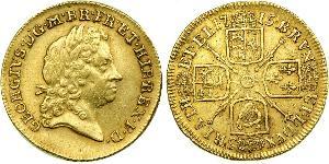 5 Guinea Reino de Gran Bretaña (1707-1801) Oro Jorge I (1660-1727)