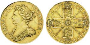 5 Guinea Reino de Inglaterra (927-1649,1660-1707) Oro Ana de Gran Bretaña(1665-1714)