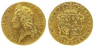 5 Guinea 大不列顛王國 (1707 - 1800) 金 乔治二世 (大不列颠) (1683 - 1760)