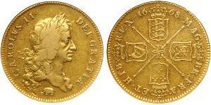 5 Guinea 英格兰王国 金 查理二世 (英格兰) (1630 - 1685)