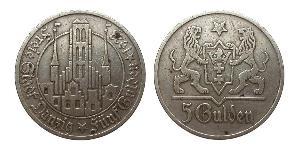 5 Gulden Gdansk (1920-1939) Argento 