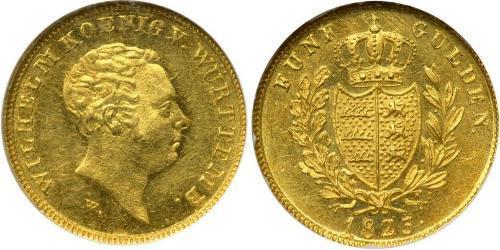 5 Gulden 联邦州 (德国) 金 