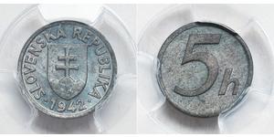 5 Heller Eslovaquia Zinc 