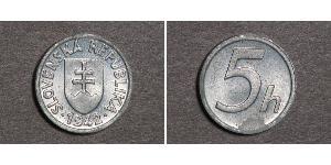 5 Heller Slovaquie Zinc 