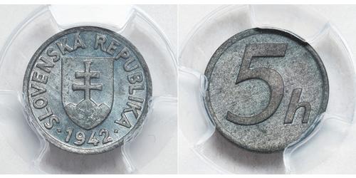 5 Heller Slovaquie Zinc 