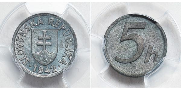 5 Heller Slovaquie Zinc 
