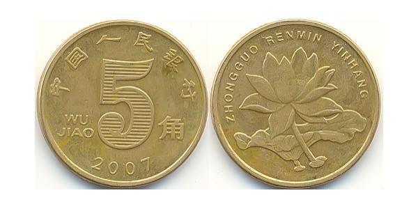 5 Jiao Cina Ottone/Acciaio 