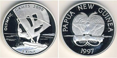 5 Kina Papua-Neuguinea Silber 