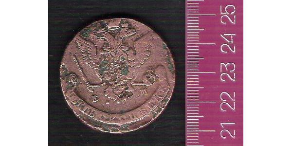 5 Kopeck Russian Empire (1720-1917) Copper Catherine II (1729-1796)
