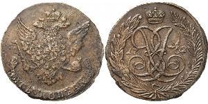 5 Kopeck 俄罗斯帝国 (1721 - 1917) 銅 叶卡捷琳娜二世 (1729-1796)