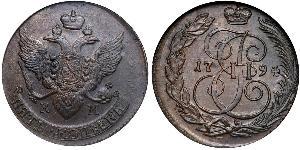 5 Kopeke Russisches Reich (1720-1917) Kupfer Katharina II (1729-1796)