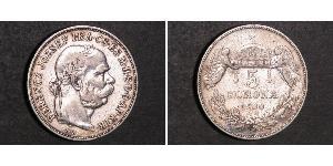 5 Korona Autriche-Hongrie (1867-1918) Argent Franz Joseph I (1830 - 1916)