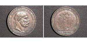 5 Korona Autriche-Hongrie (1867-1918) Argent Franz Joseph I (1830 - 1916)