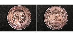 5 Korona Austria-Hungary (1867-1918) Silver Franz Joseph I (1830 - 1916)