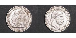 5 Korona Austria-Hungary (1867-1918) Silver Franz Joseph I (1830 - 1916)