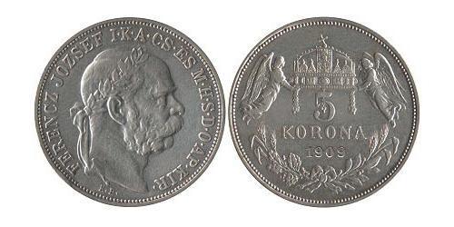 5 Krone Hongrie (1989 - ) Argent 