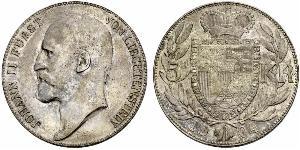 5 Krone Liechtenstein Argent Johann II, Prince of Liechtenstein (1840-1929)