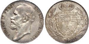 5 Krone Liechtenstein Argent Johann II, Prince of Liechtenstein (1840-1929)