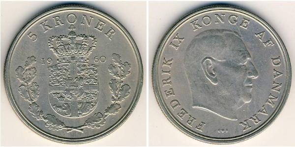 5 Krone Denmark Copper/Nickel 