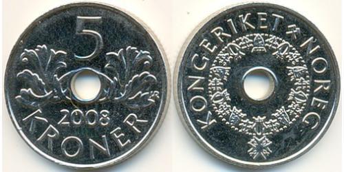 5 Krone Norway Copper/Nickel 